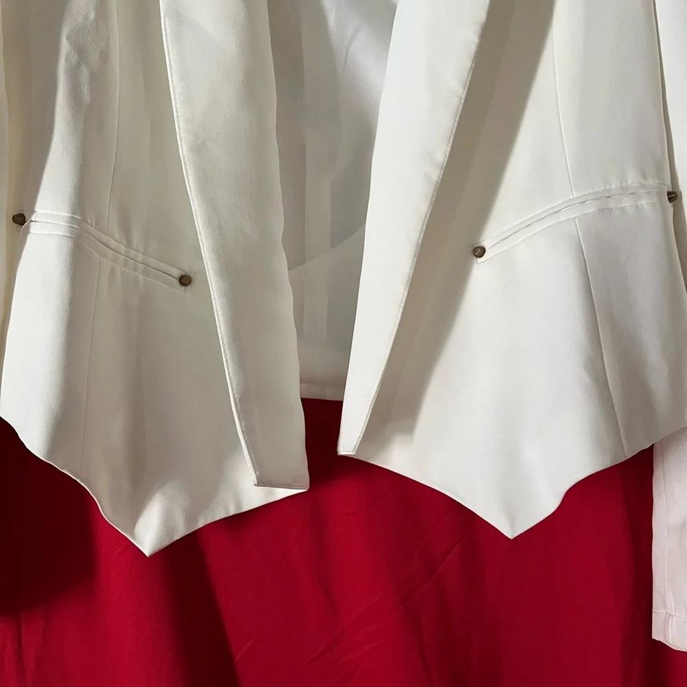 AKIRA White Women's Blazer - Picture 3 of 5